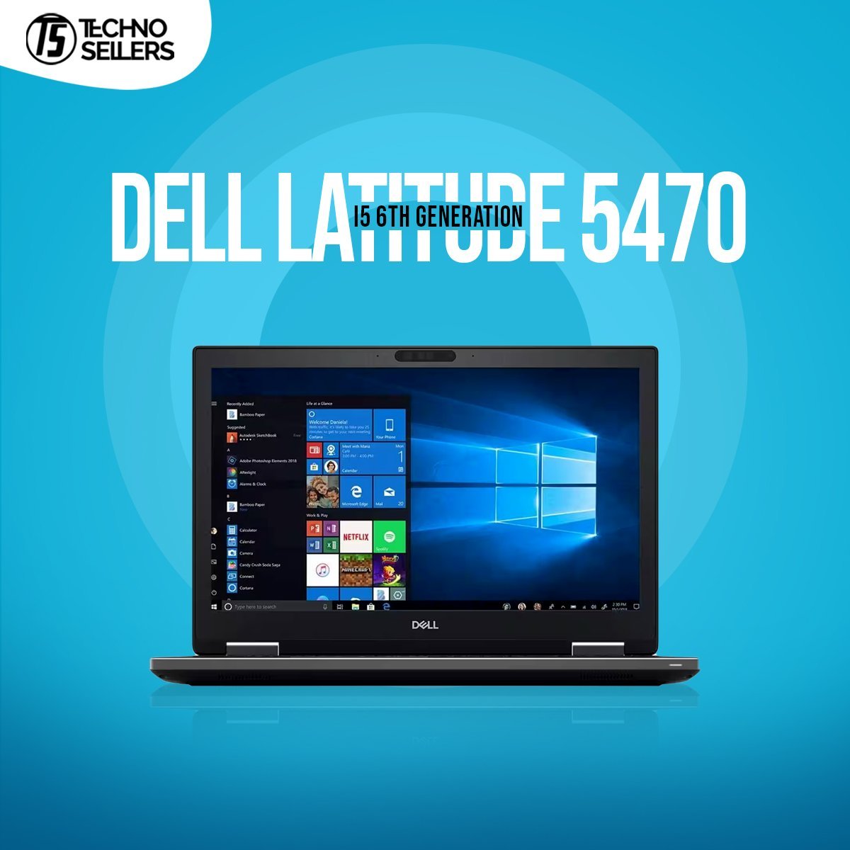 Dell Latitude 5470 | I5 6th Gen | 8GB RAM | 256GB SSD