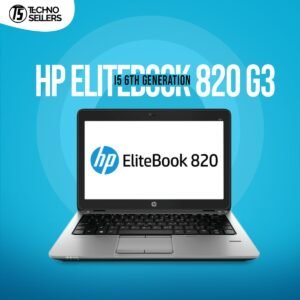 HP Elitebook 820 G3 | I5 6th Gen | 8GB RAM | 256GB SSD