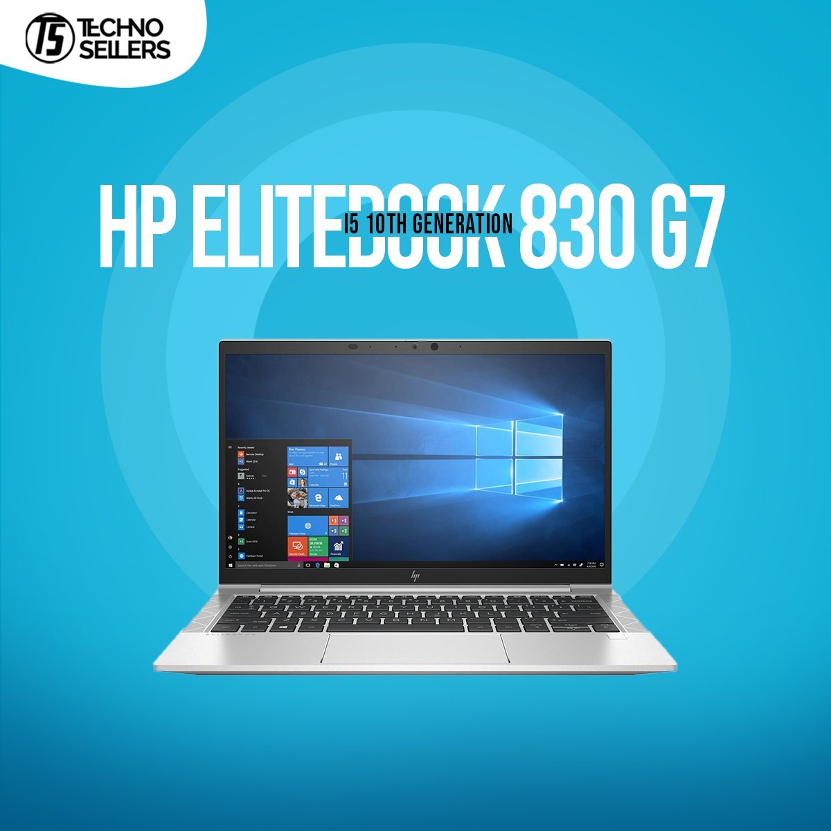 Hp Elitebook 830 G7 | I5 10th Gen | 8GB RAM | 256GB SSD